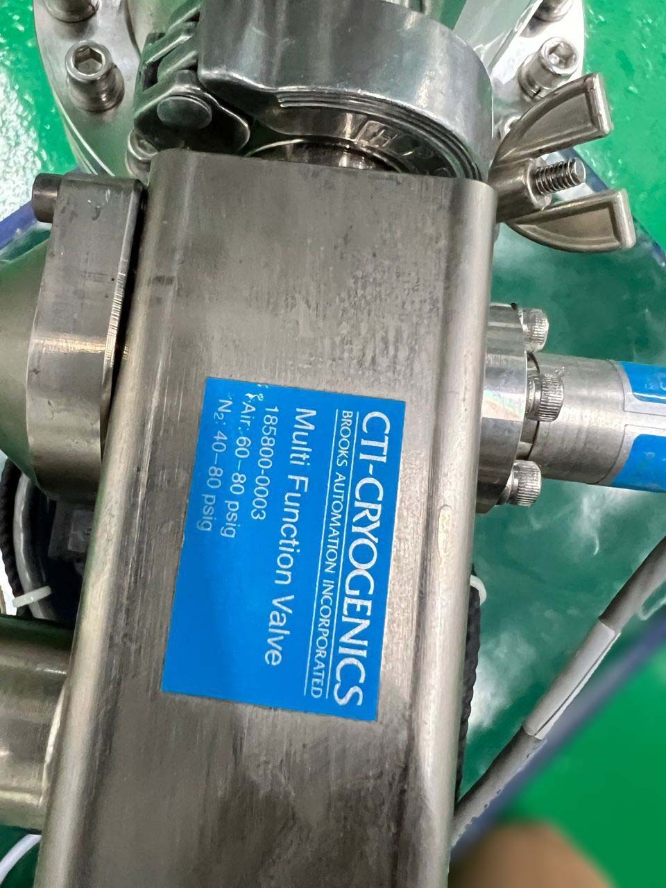 Photo Used CTI-CRYOGENICS OB-8F (On-Board) For Sale