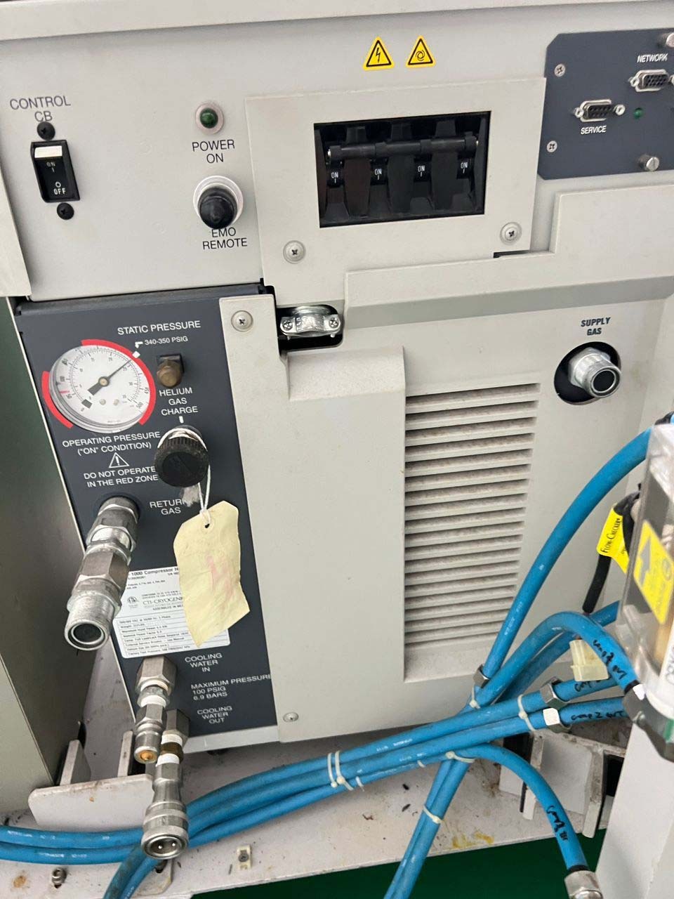 Photo Used CTI-CRYOGENICS OB-8F (On-Board) For Sale