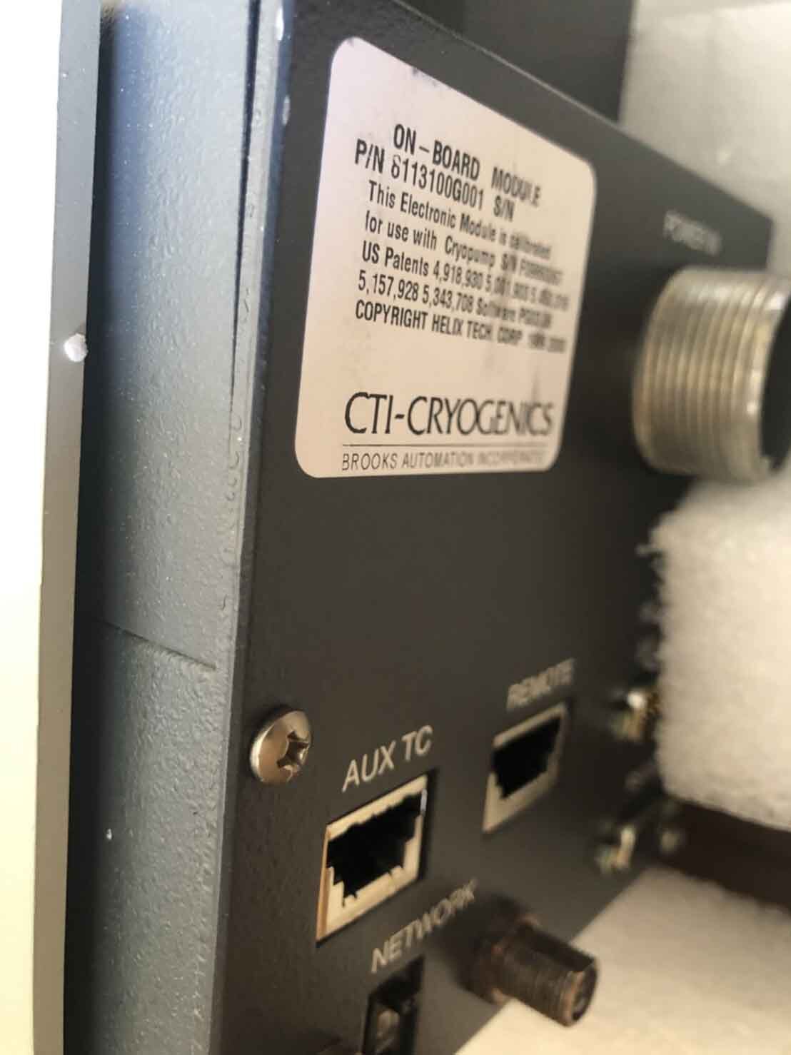 Photo Utilisé CTI-CRYOGENICS OB-8F (On-Board) À vendre