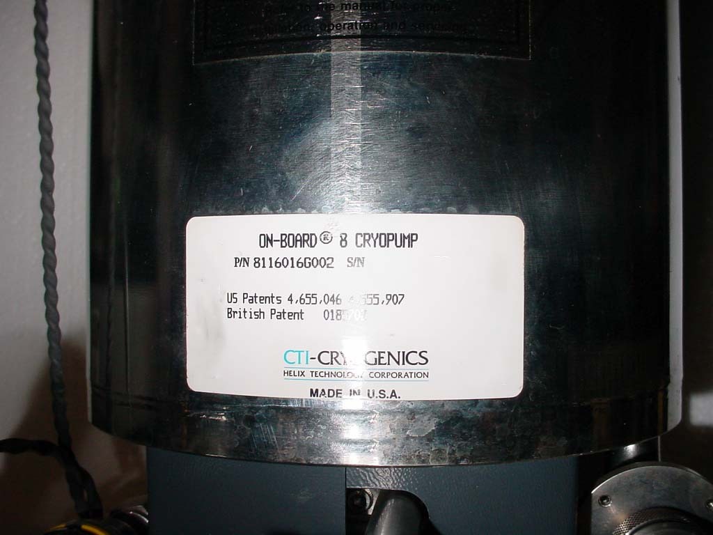 사진 사용됨 CTI-CRYOGENICS On-Board 8 판매용