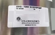 Photo Used CTI-CRYOGENICS Torr 10 For Sale