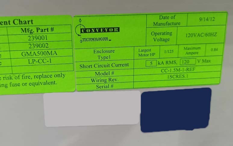 Foto Verwendet CTI Conveyor Zum Verkauf
