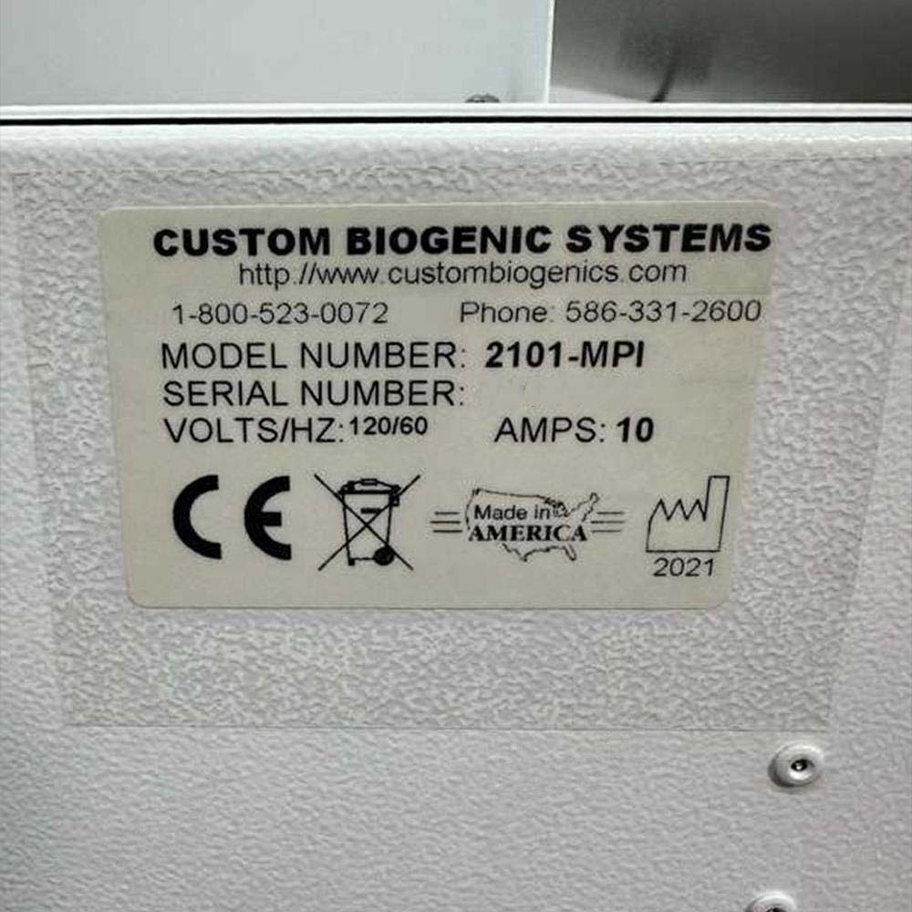 圖為 已使用的 CUSTOM BIOGENIC SYSTEMS 2101-MPI 待售