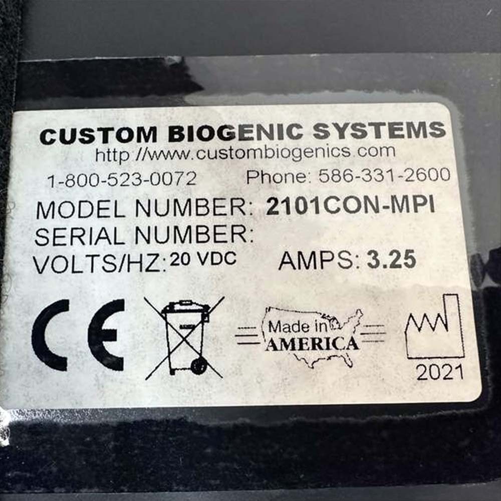 圖為 已使用的 CUSTOM BIOGENIC SYSTEMS 2101-MPI 待售