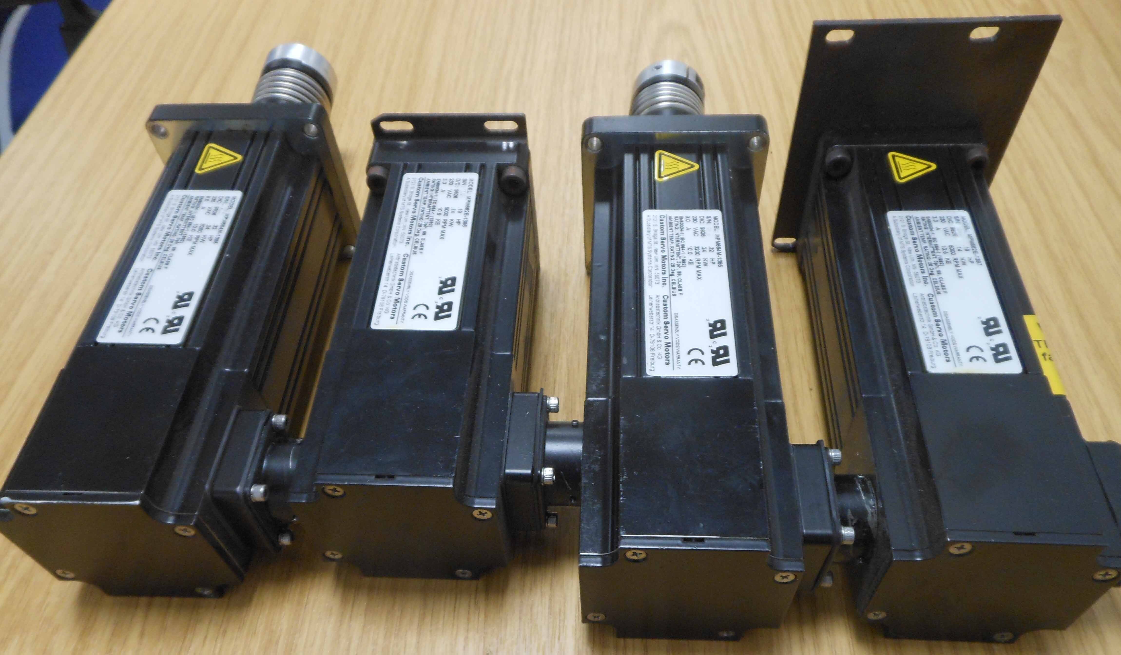 Photo Used CUSTOM SERVO MOTORS MPM662E-1386 For Sale