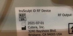 圖為 已使用的 CUTERA Trusculptid 待售