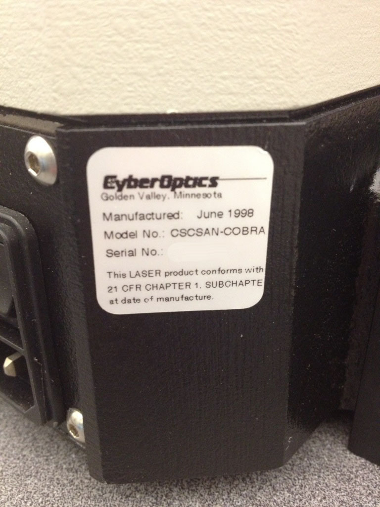 Photo Used CYBEROPTICS Cyberscan Cobra For Sale