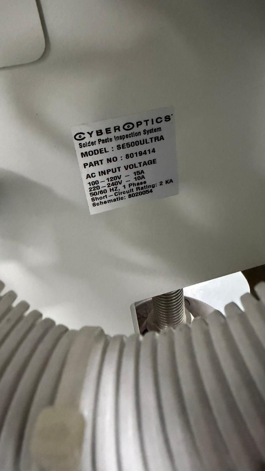 Photo Used CYBEROPTICS Lot of SE 500 For Sale