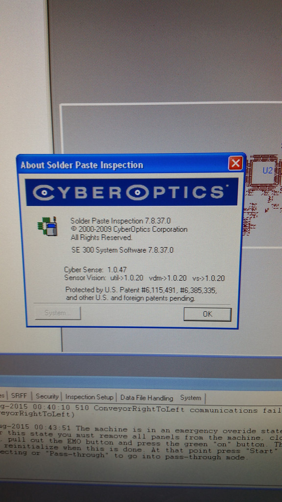 フォト（写真） 使用される CYBEROPTICS SE 300 Ultra 販売のために