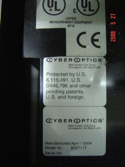 Photo Used CYBEROPTICS SE 300 For Sale