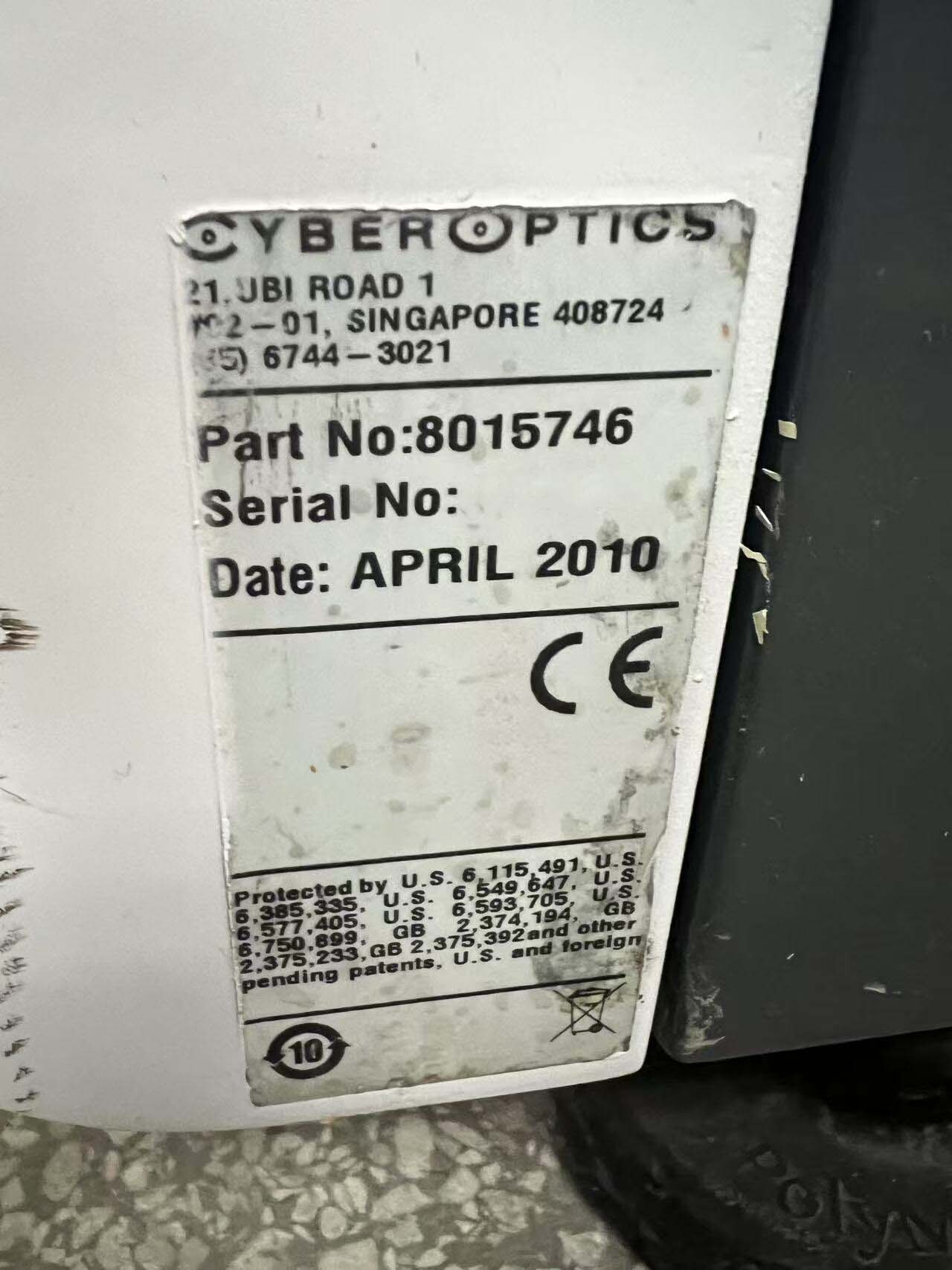 Foto Verwendet CYBEROPTICS SE 500CP Zum Verkauf