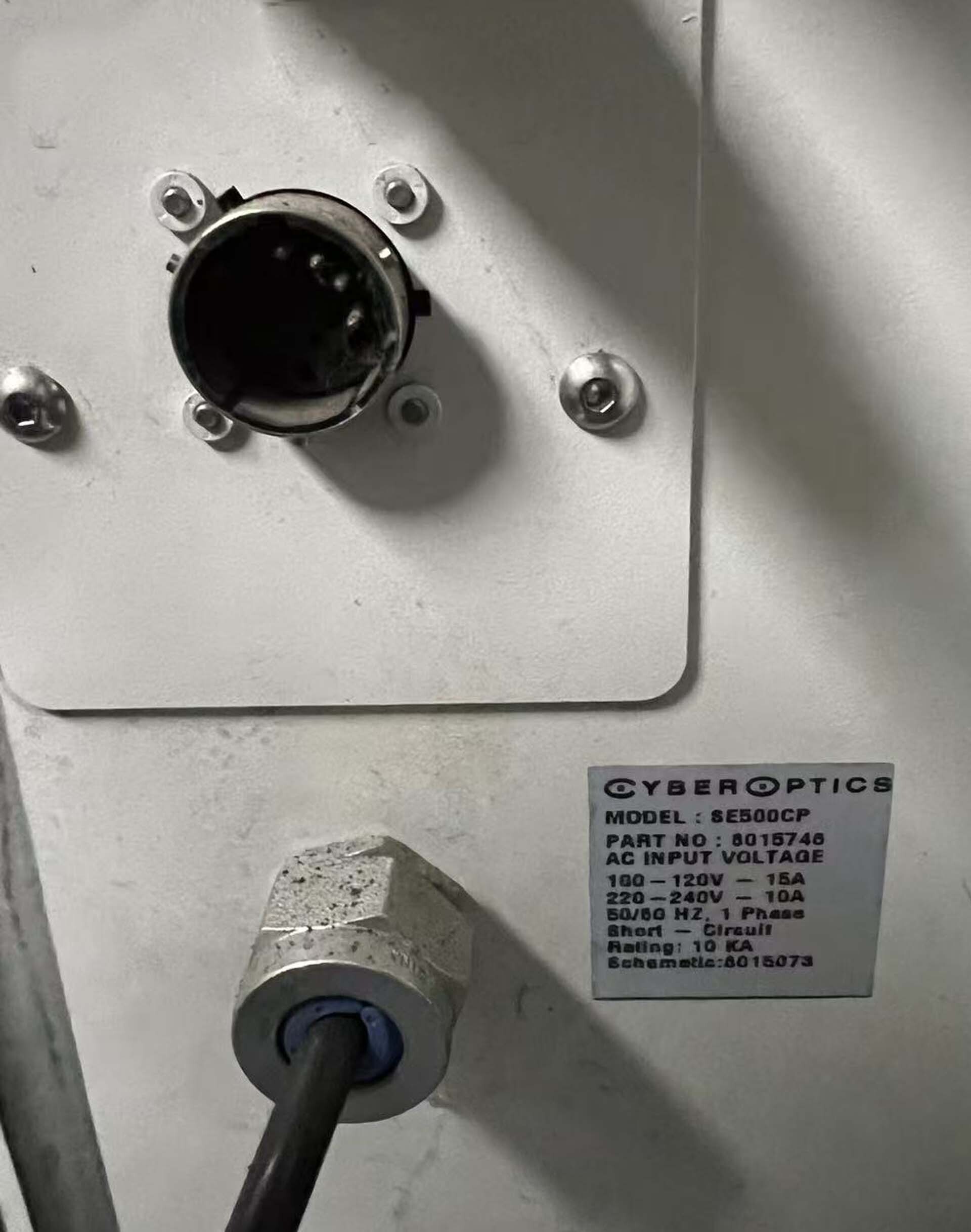 Foto Verwendet CYBEROPTICS SE 500CP Zum Verkauf