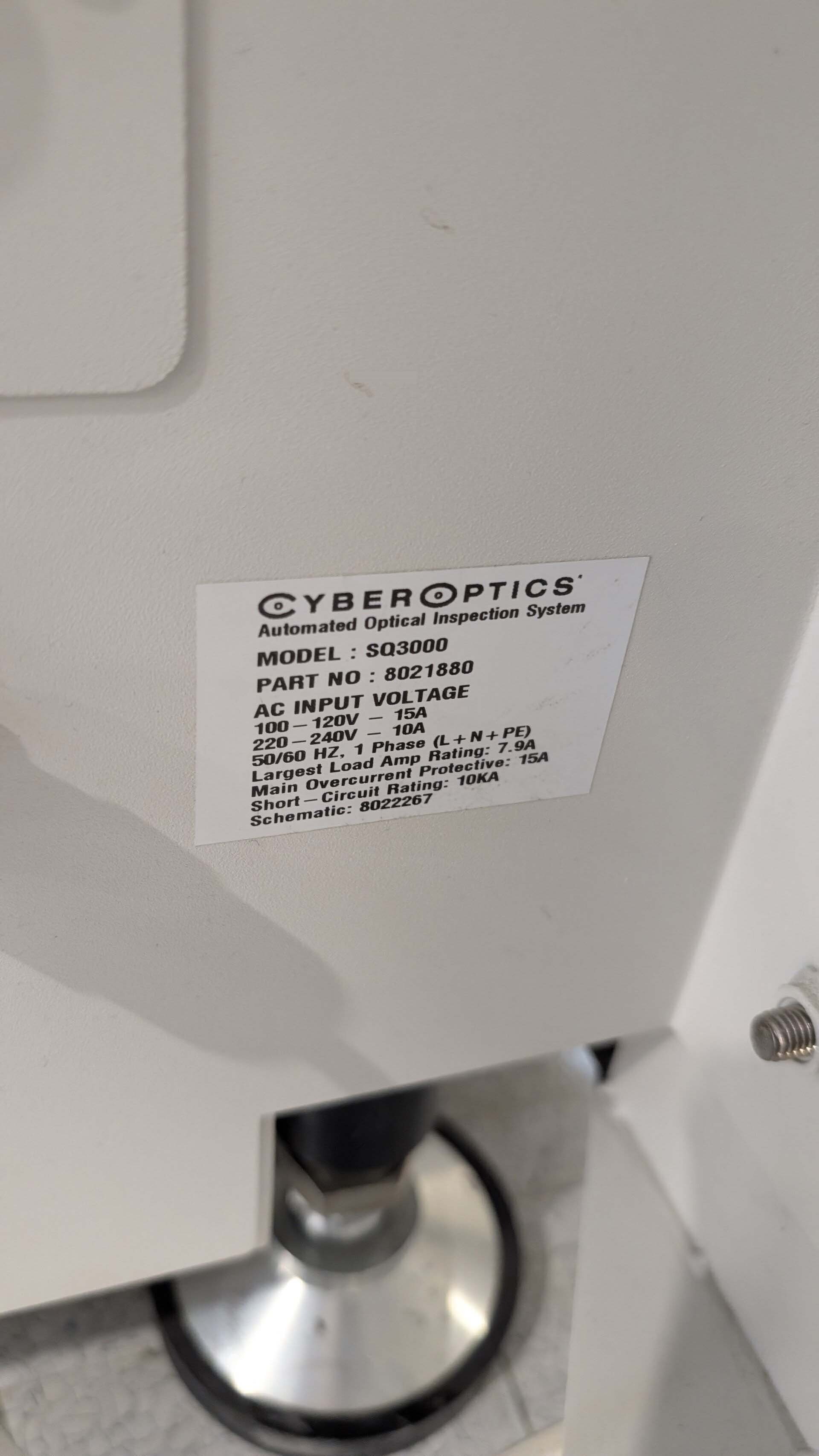 사진 사용됨 CYBEROPTICS SQ3000 판매용