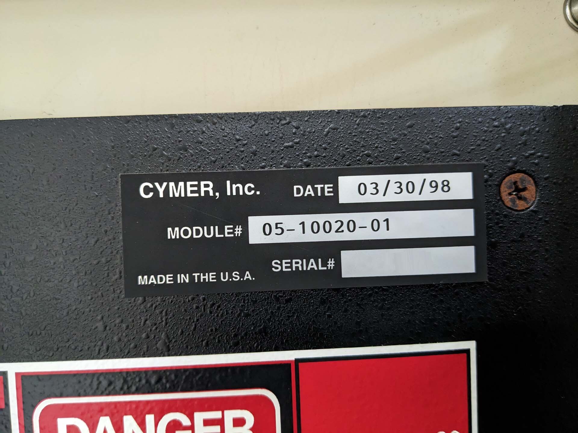 Photo Used CYMER ELS 5400 For Sale