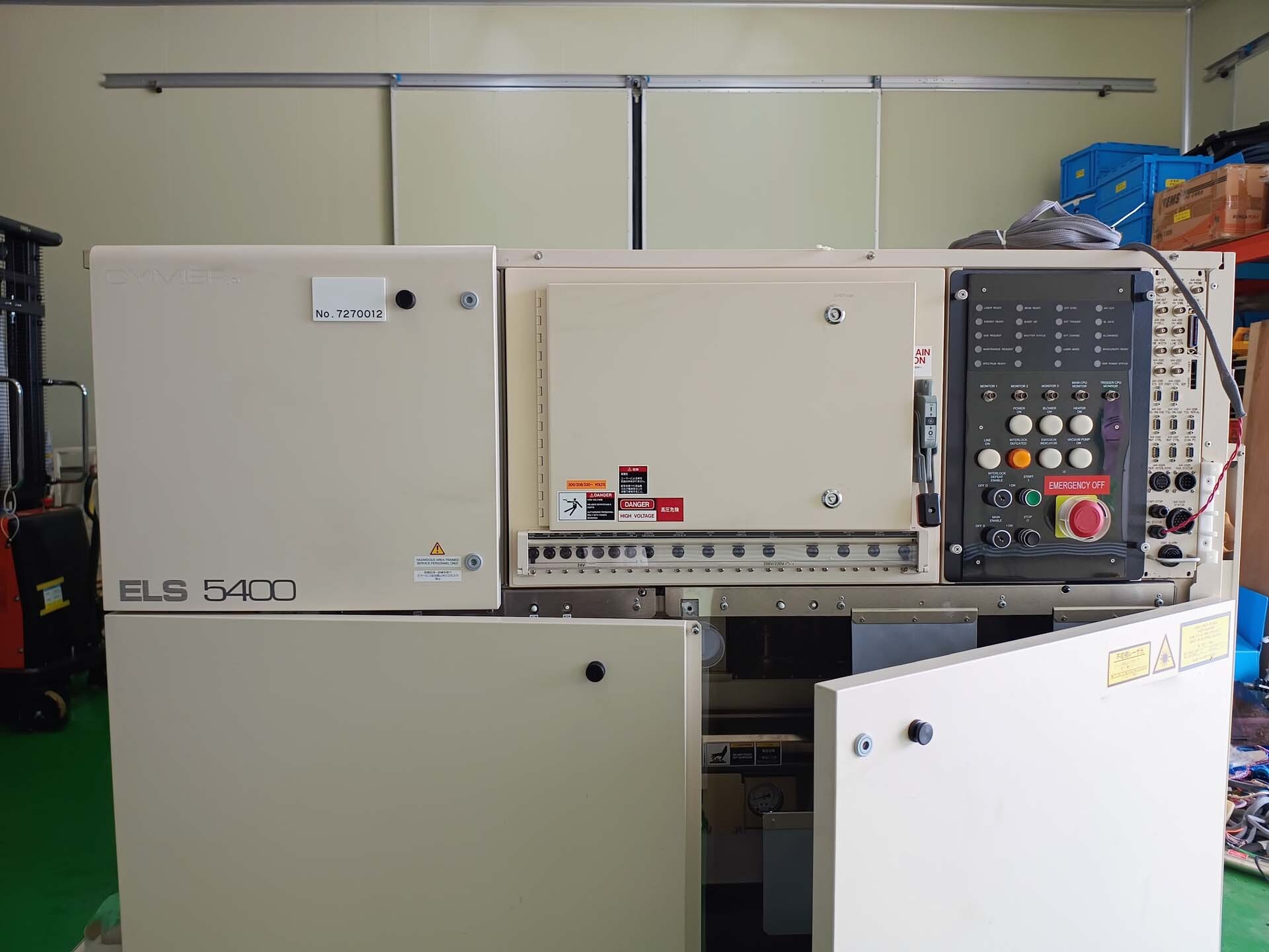 Photo Used CYMER ELS 5400 For Sale