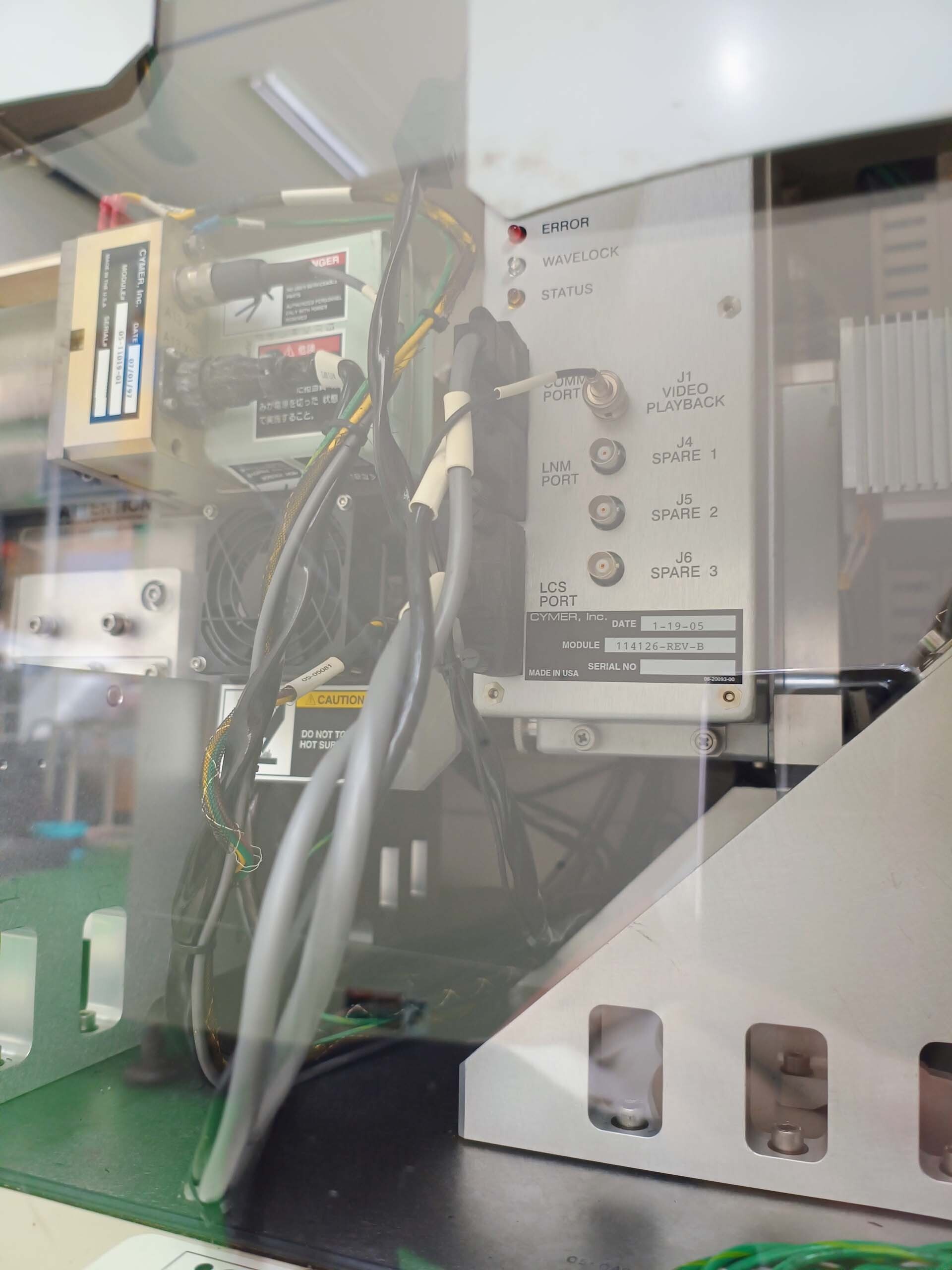 Photo Used CYMER ELS 5400 For Sale