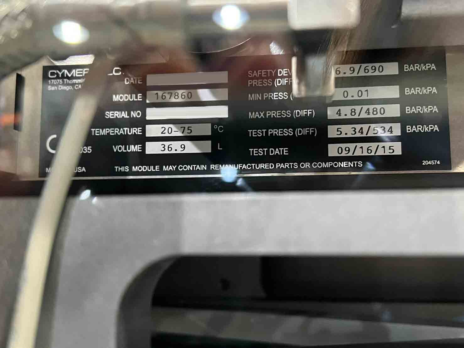 Photo Used CYMER XLA 165 For Sale