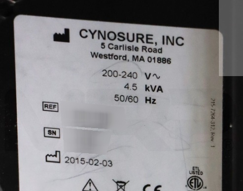 사진 사용됨 CYNOSURE Picosure 판매용