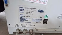 Photo Used DAGE Series 4000 For Sale