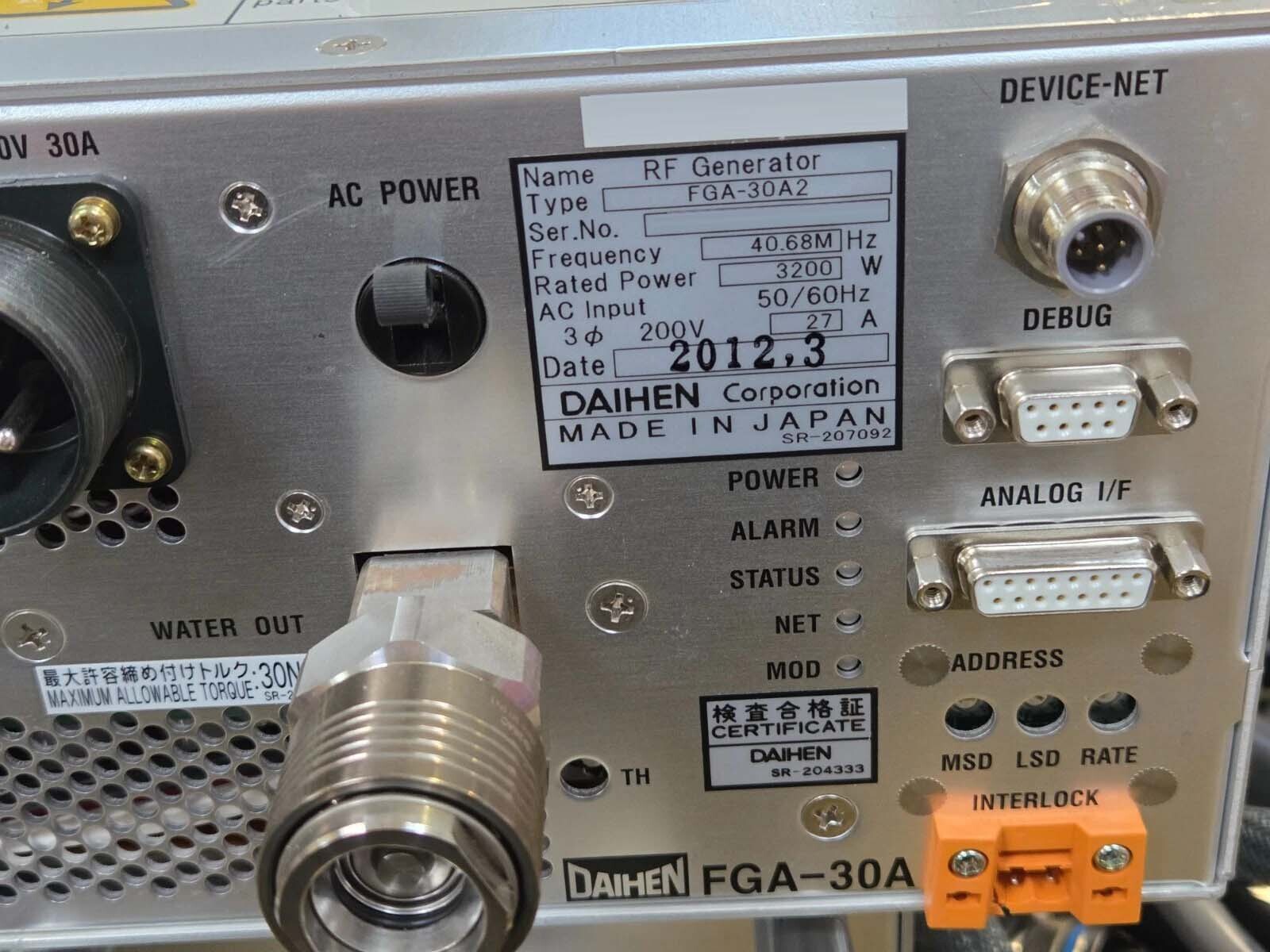 Photo Used DAIHEN FGA-30A2 For Sale
