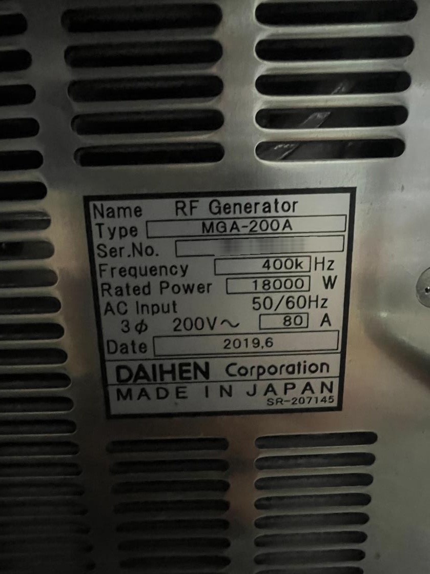 圖為 已使用的 DAIHEN MGA-200A 待售
