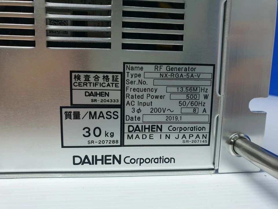 图为 已使用的 DAIHEN NX-RGA-5A-V 待售