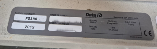 사진 사용됨 DATA I/O PS 388 판매용