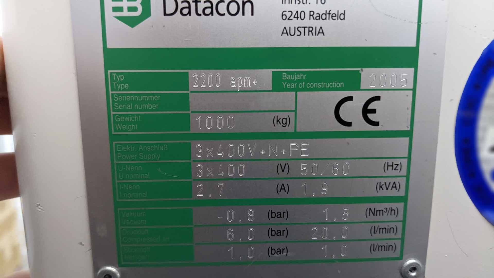图为 已使用的 DATACON / BESI 2200 APM+ 待售