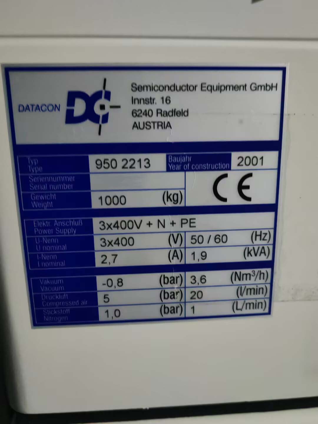 Foto Verwendet DATACON / BESI 2200 APM Zum Verkauf