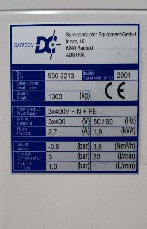 Foto Verwendet DATACON / BESI 2200 APM Zum Verkauf