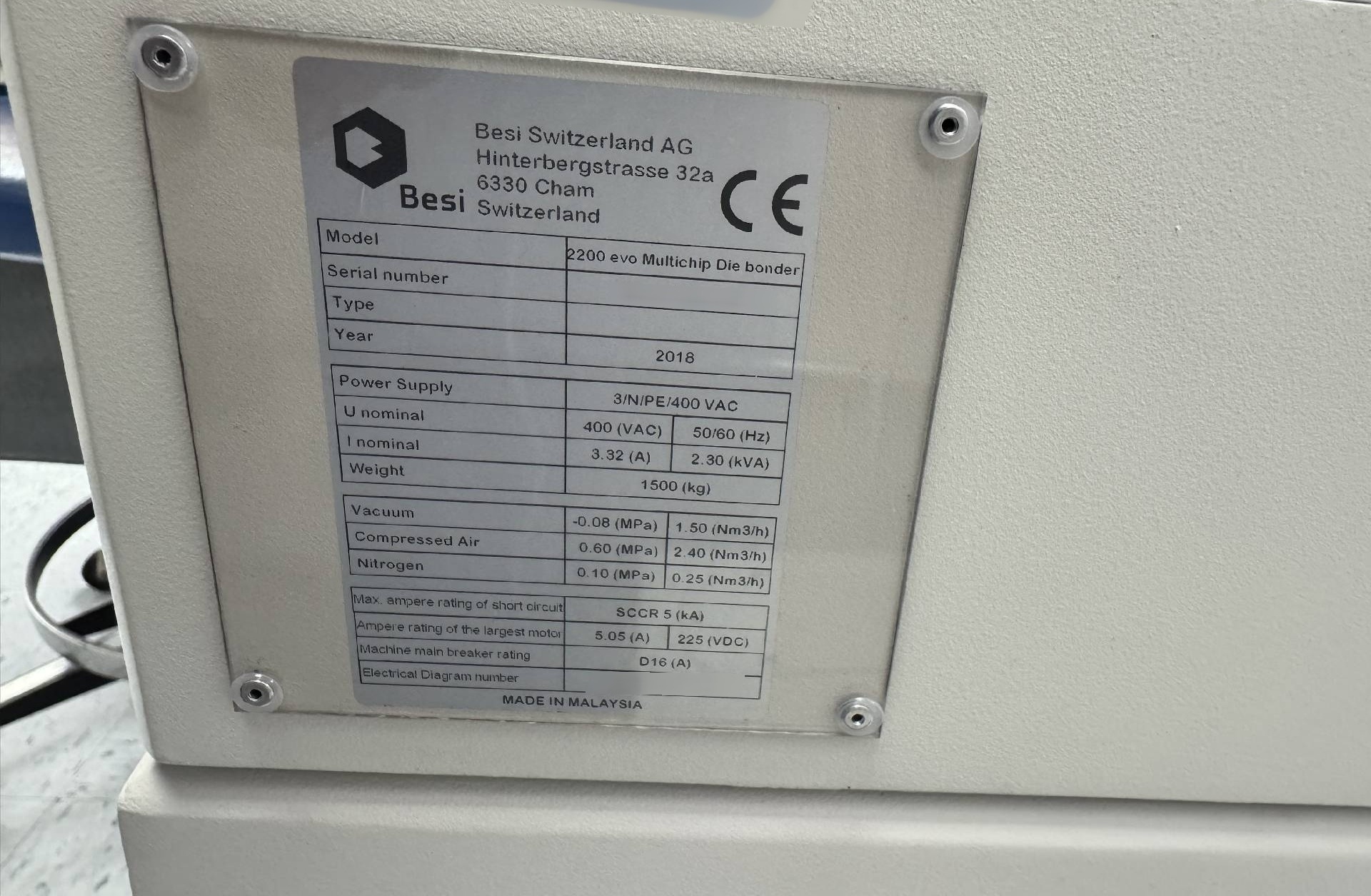 Foto Verwendet DATACON / BESI 2200 Evo Plus Zum Verkauf