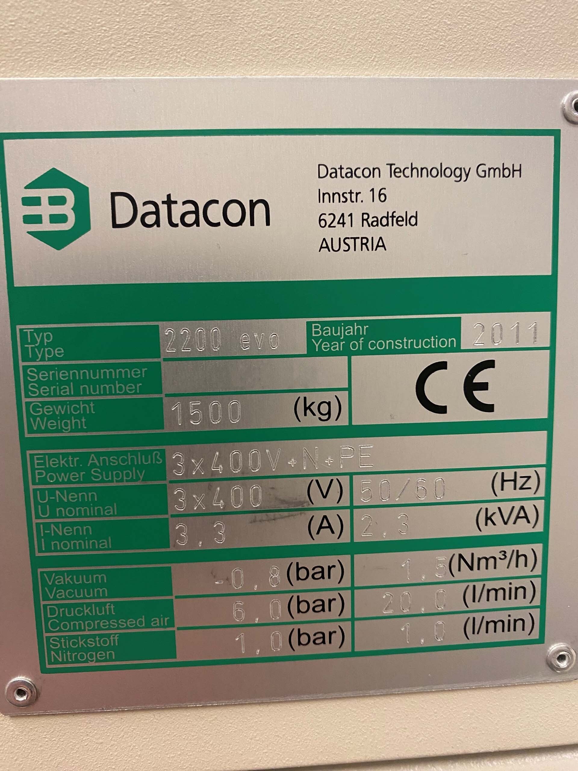 Foto Verwendet DATACON / BESI 2200 Evo Zum Verkauf