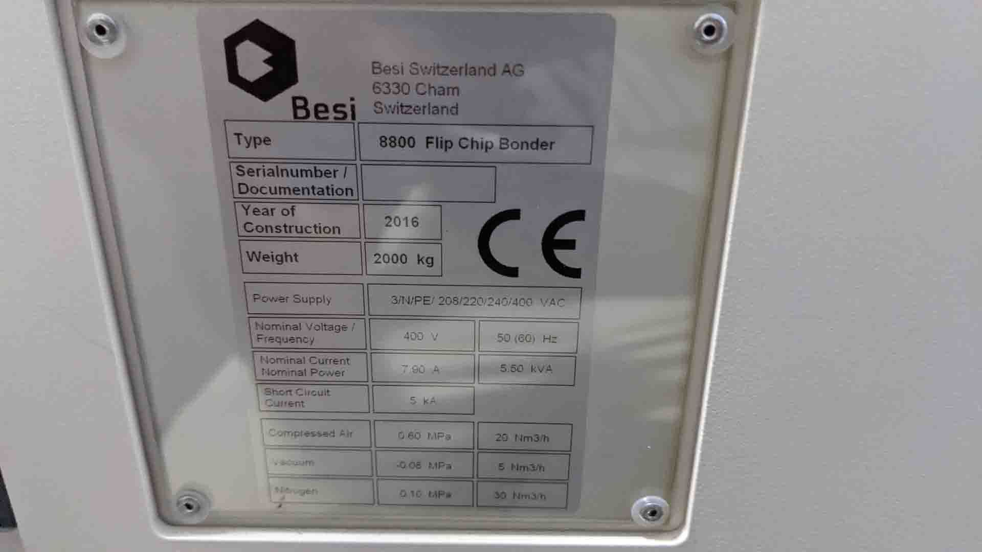 사진 사용됨 DATACON / BESI 8800 판매용