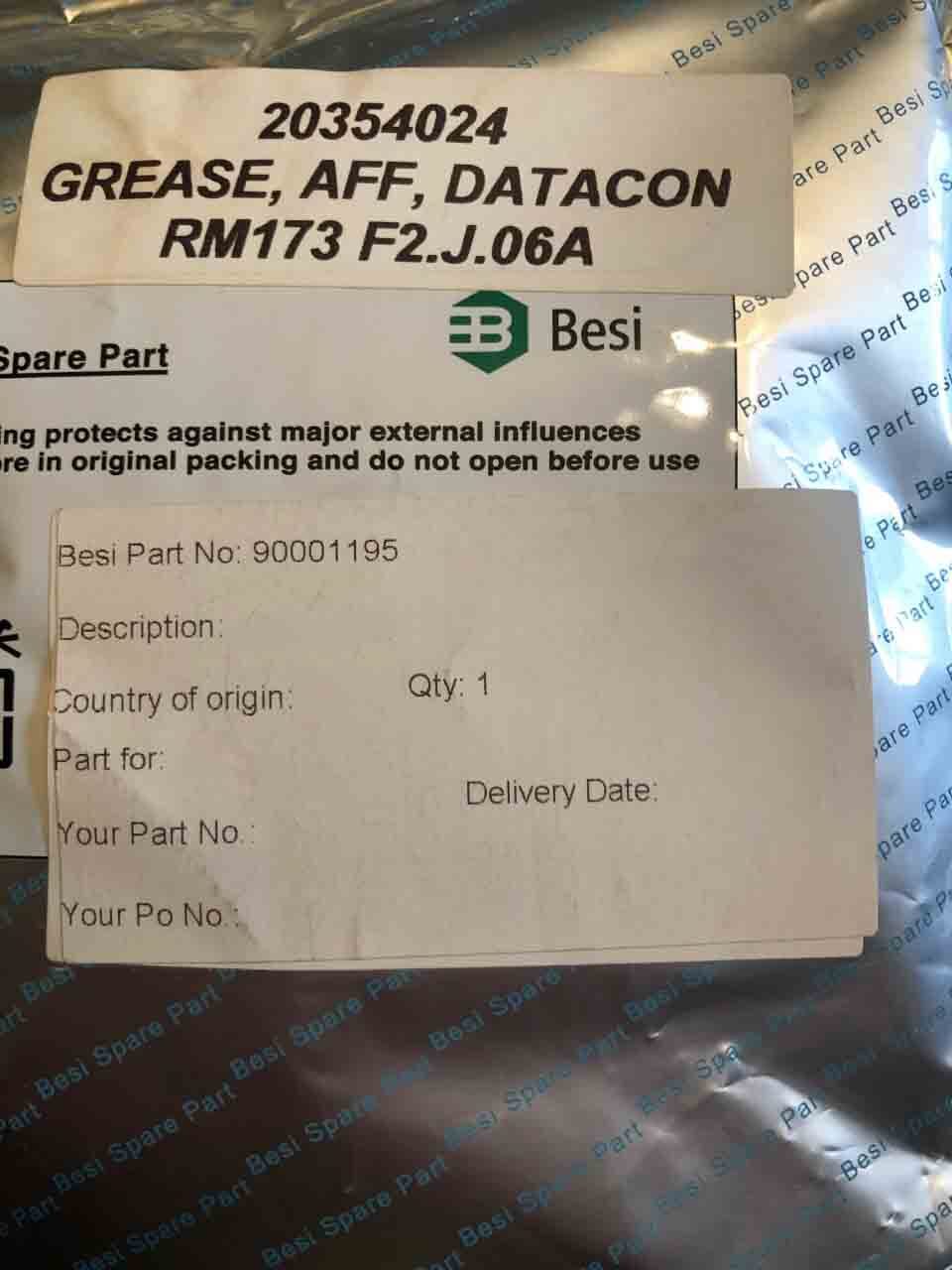 Photo Used DATACON / BESI Lot of spare parts For Sale
