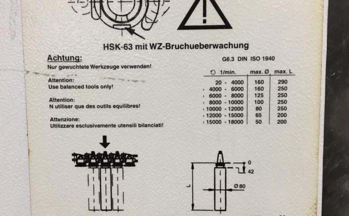 Foto Verwendet DECKEL / MAHO DMP-60S-FD Zum Verkauf