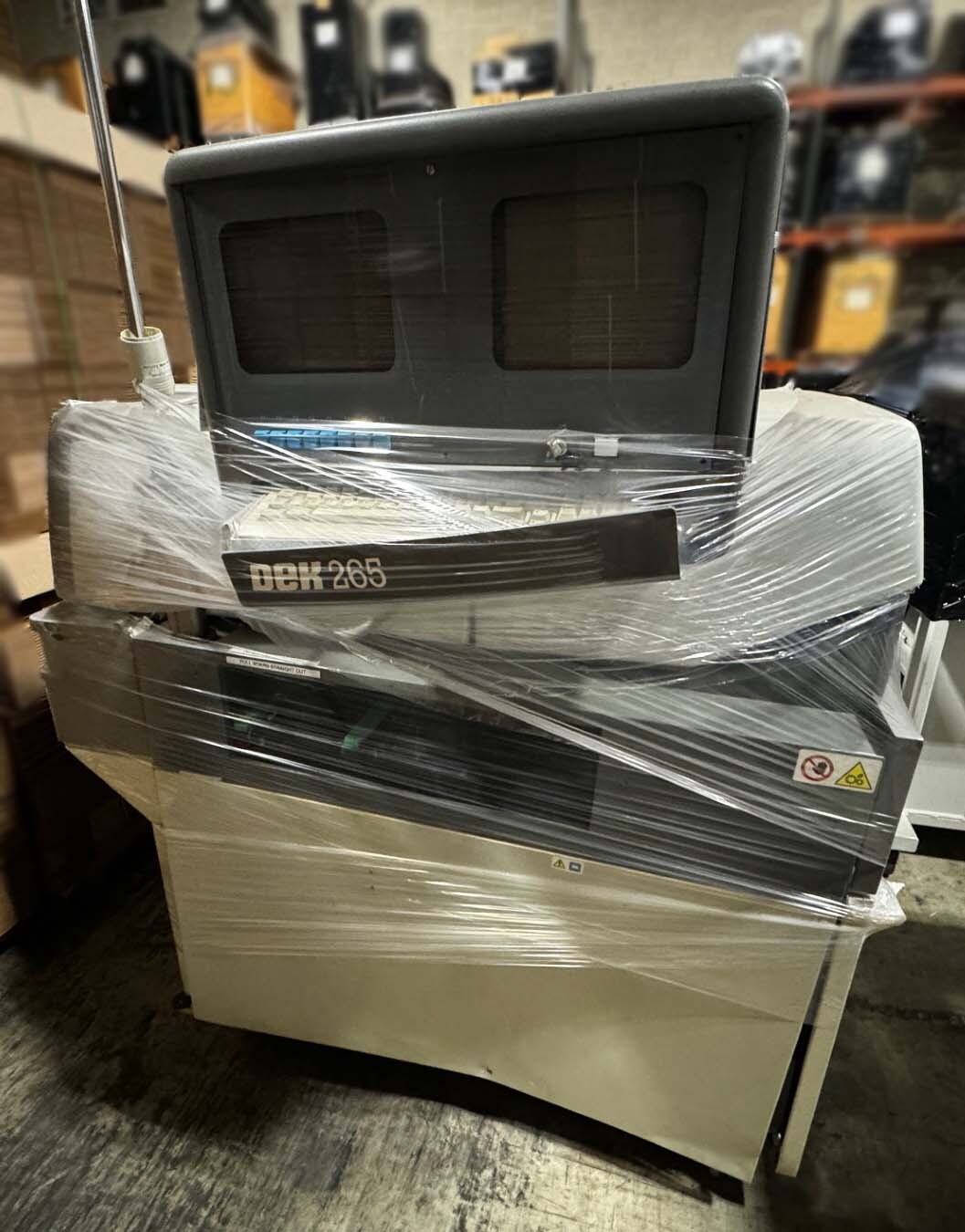 图为 已使用的 DEK 265 待售