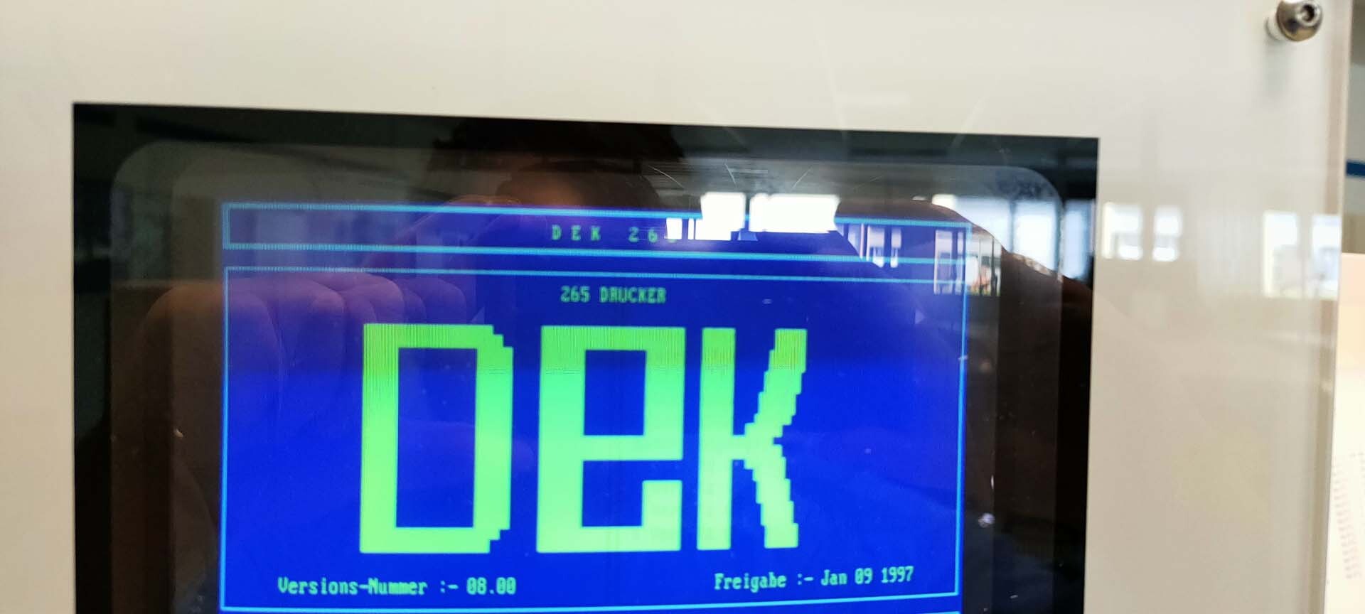 フォト（写真） 使用される DEK 265 販売のために