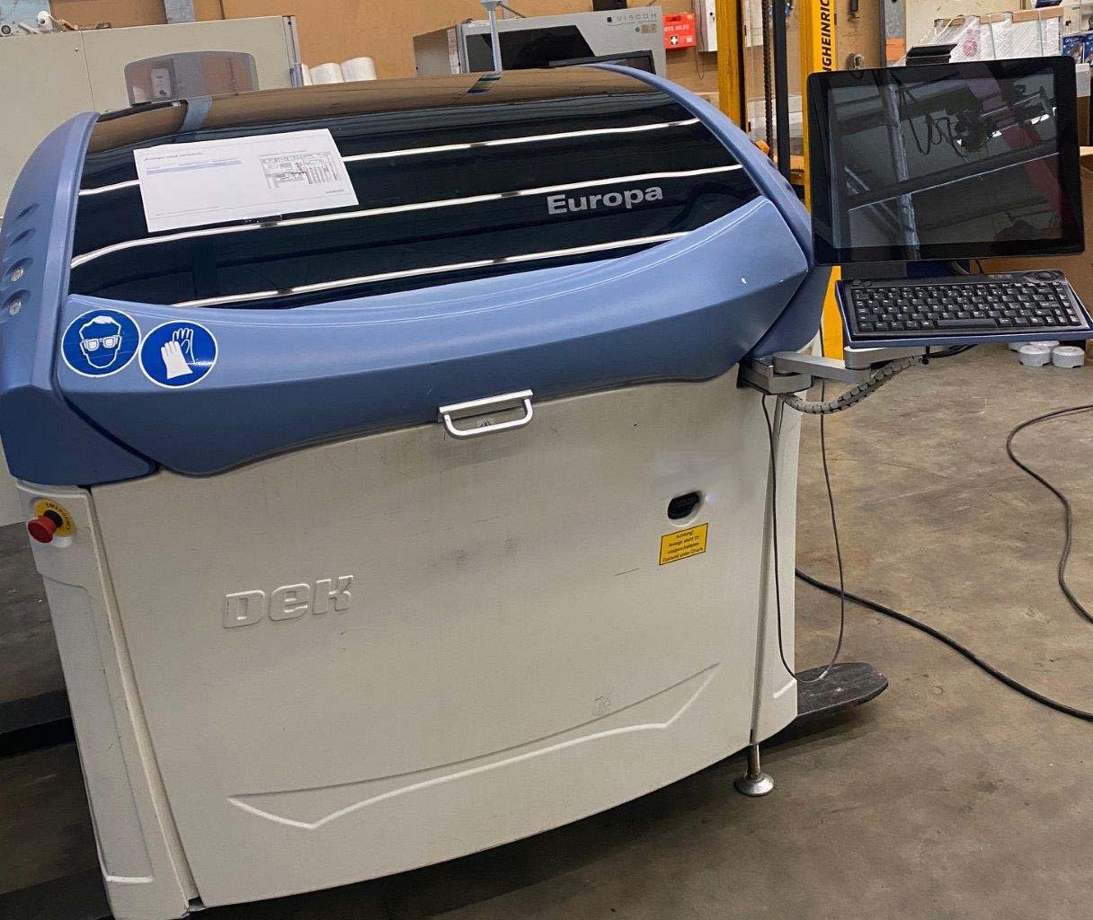 图为 已使用的 DEK Europa 待售