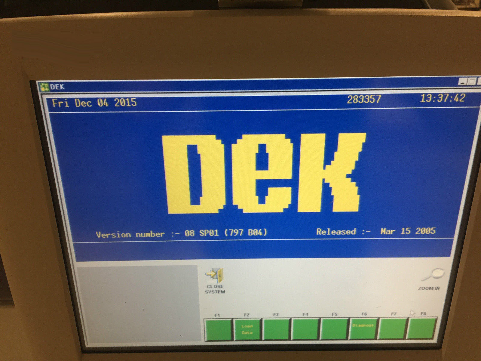 Photo Used DEK JABIL For Sale