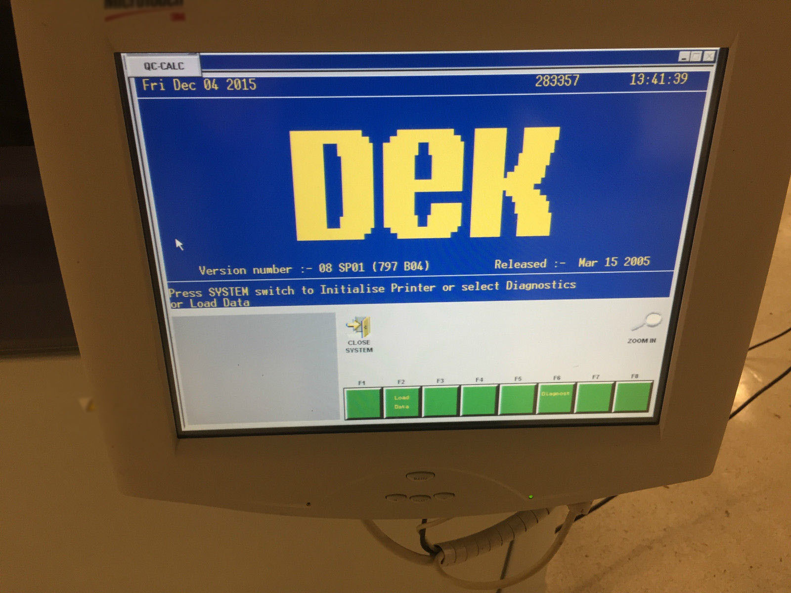 Photo Used DEK JABIL For Sale