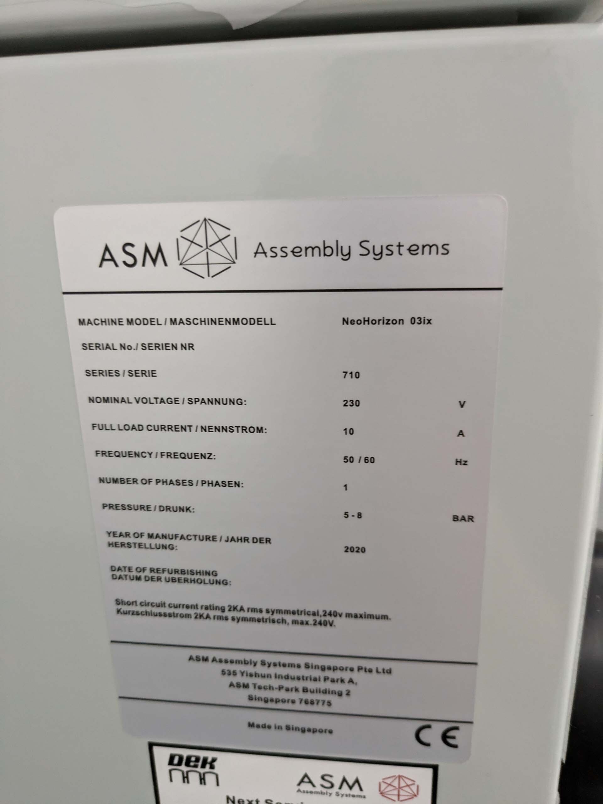 图为 已使用的 DEK NEO Horizon 03iX 待售