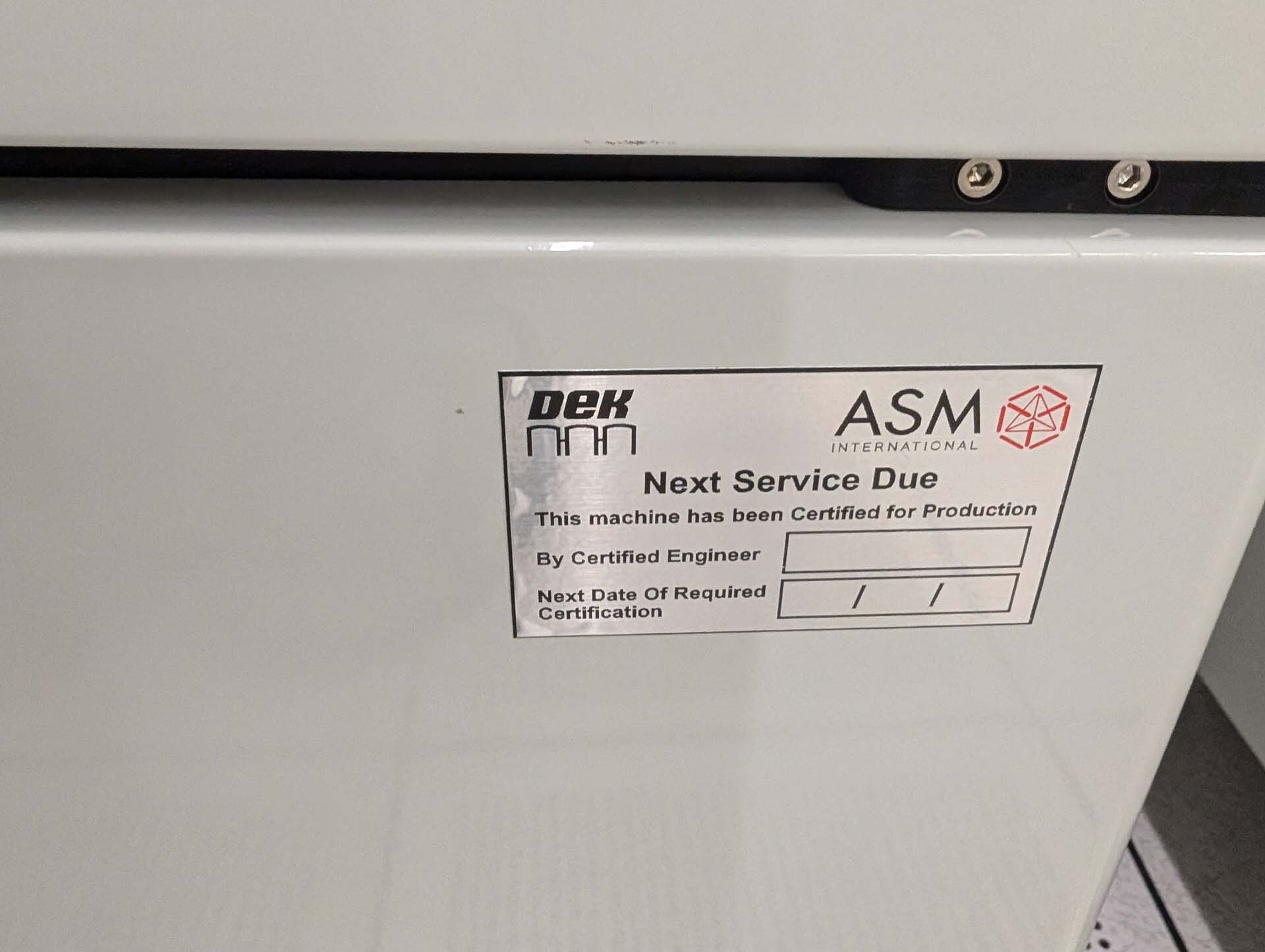 图为 已使用的 DEK WLM 3200 待售