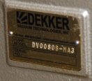 Photo Used DEKKER Vmax LT DV0080B-MA3 For Sale