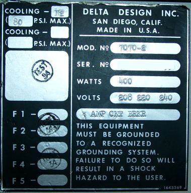 圖為 已使用的 DELTA DESIGN FLEX 1210 待售