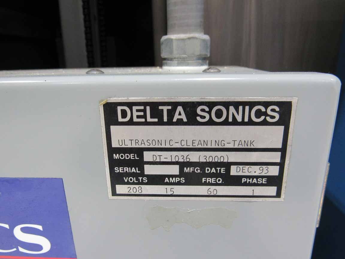 Photo Used DELTA SONICS DT-1036 For Sale