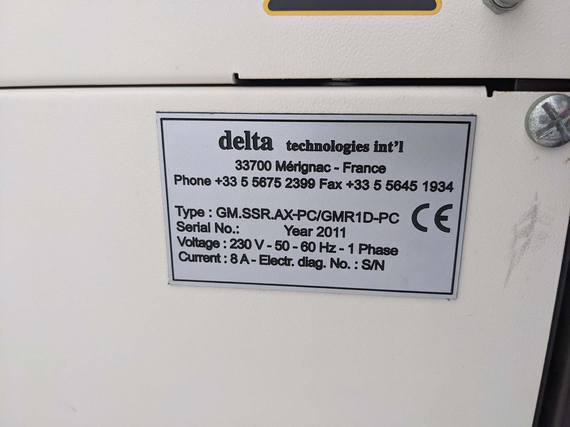 Photo Used DELTA GM.SSR.AX-PC / GMR1D-PC For Sale
