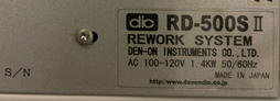 フォト（写真） 使用される DEN-ON INSTRUMENTS RD 500 SII 販売のために
