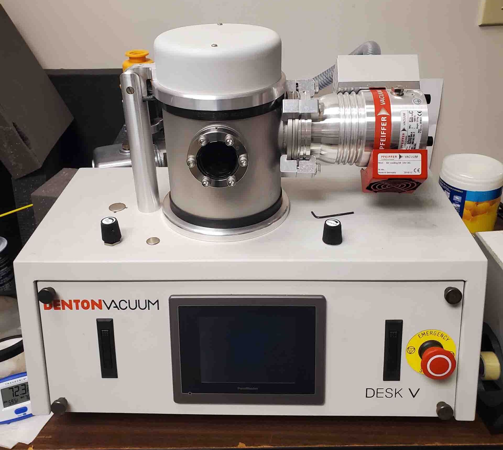 Photo Used DENTON VACUUM Desk V For Sale