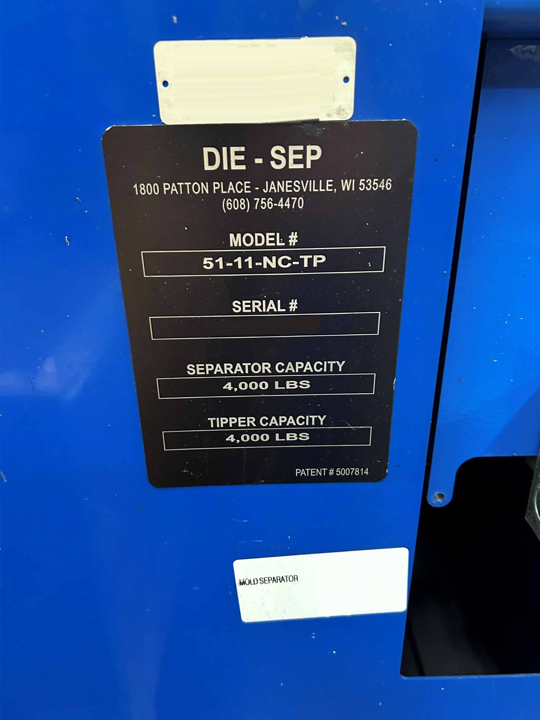 圖為 已使用的 DIE-SEP 51-11-NC-TP 待售
