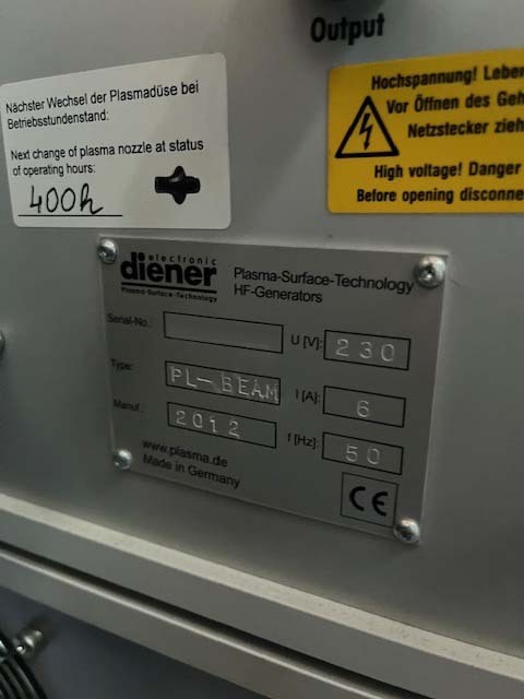 フォト（写真） 使用される DIENER ELECTRONIC PlasmaBeam 販売のために
